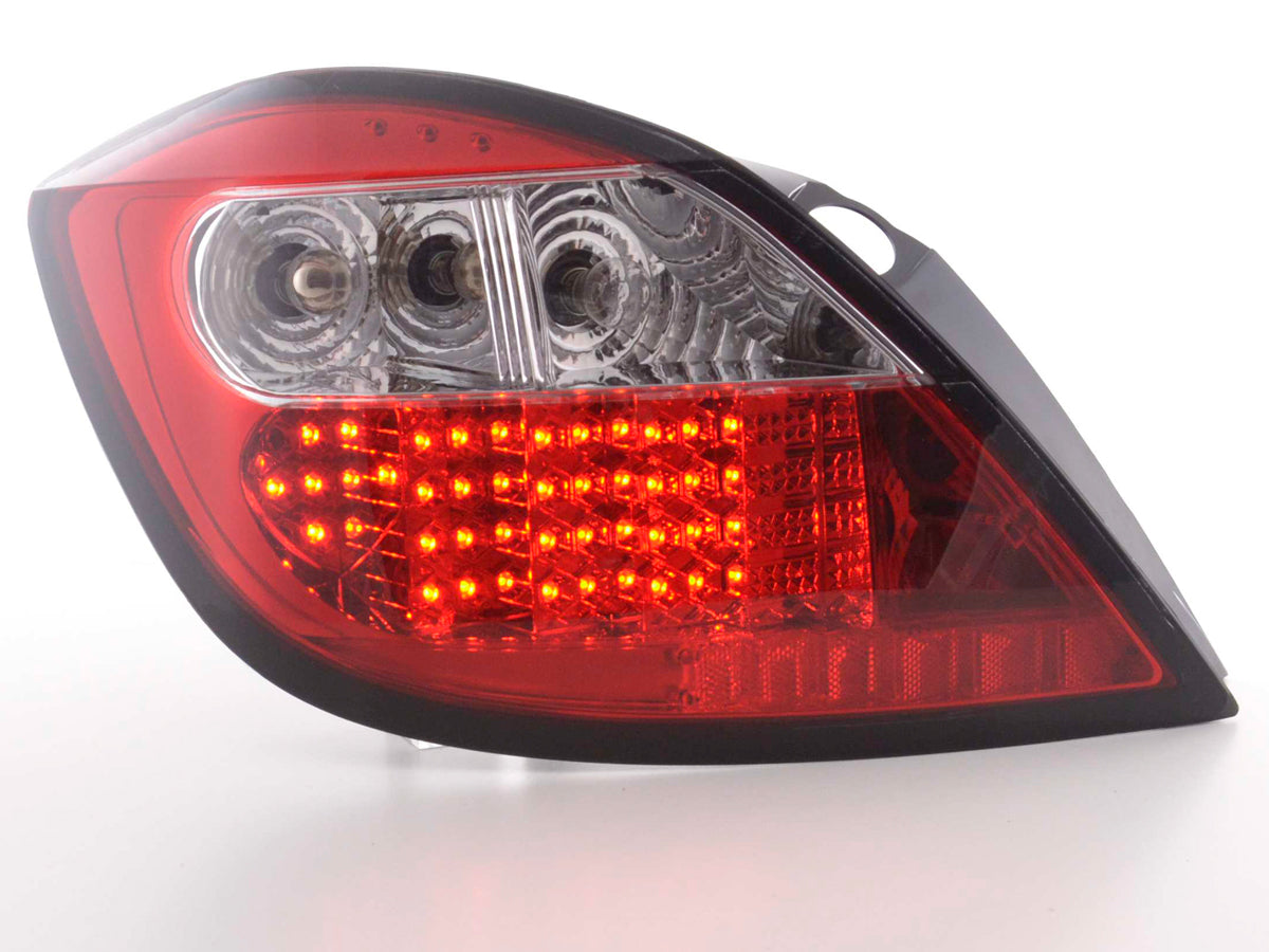 LED Rückleuchten Set Opel Astra H 5-trg 04- klar/rot LED Rückleuchten Set Opel Astra H 5-trg 04- klar/rot